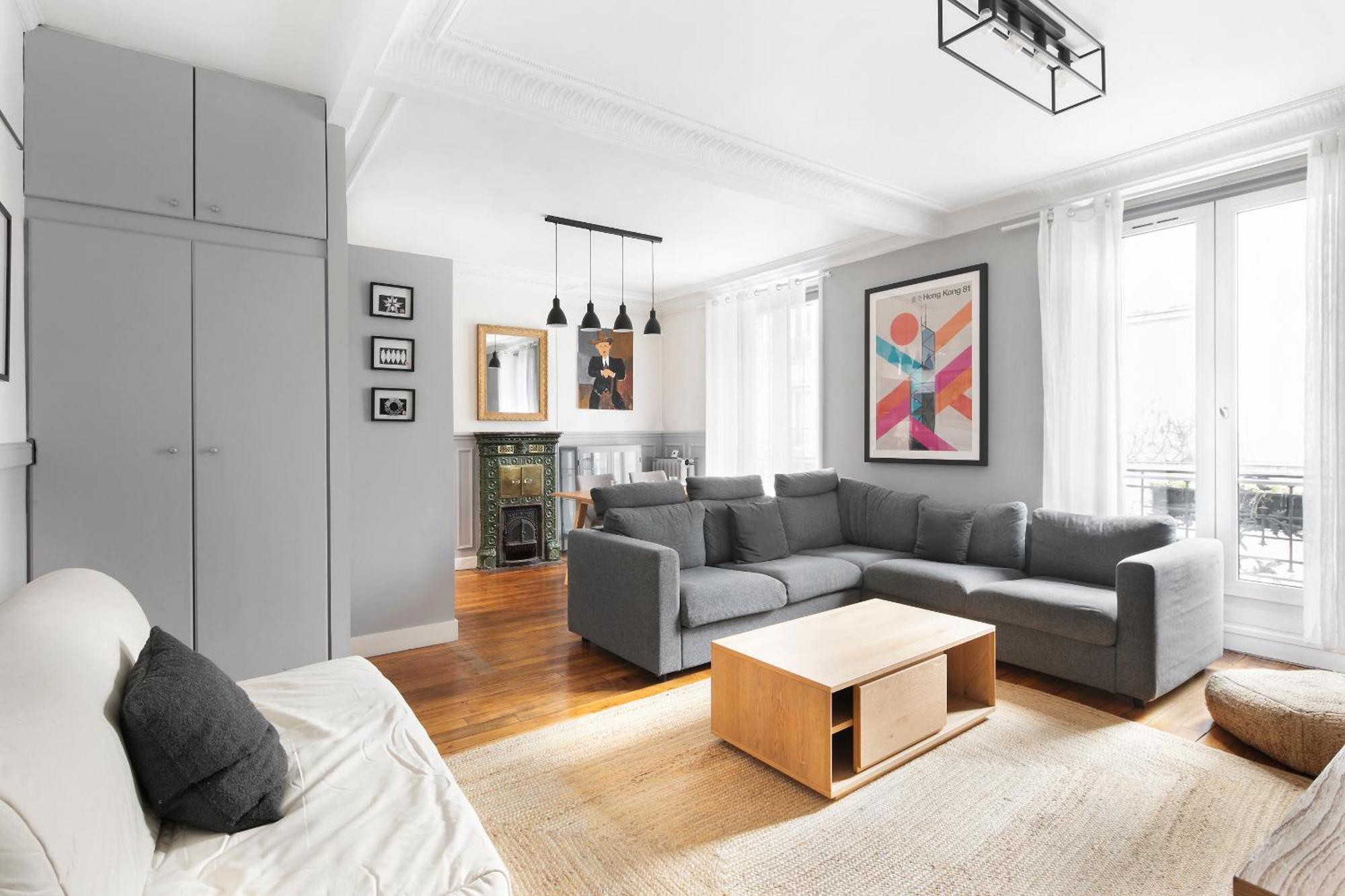 Appartement T2 Spacieux A 19e - Parc De La Parijs